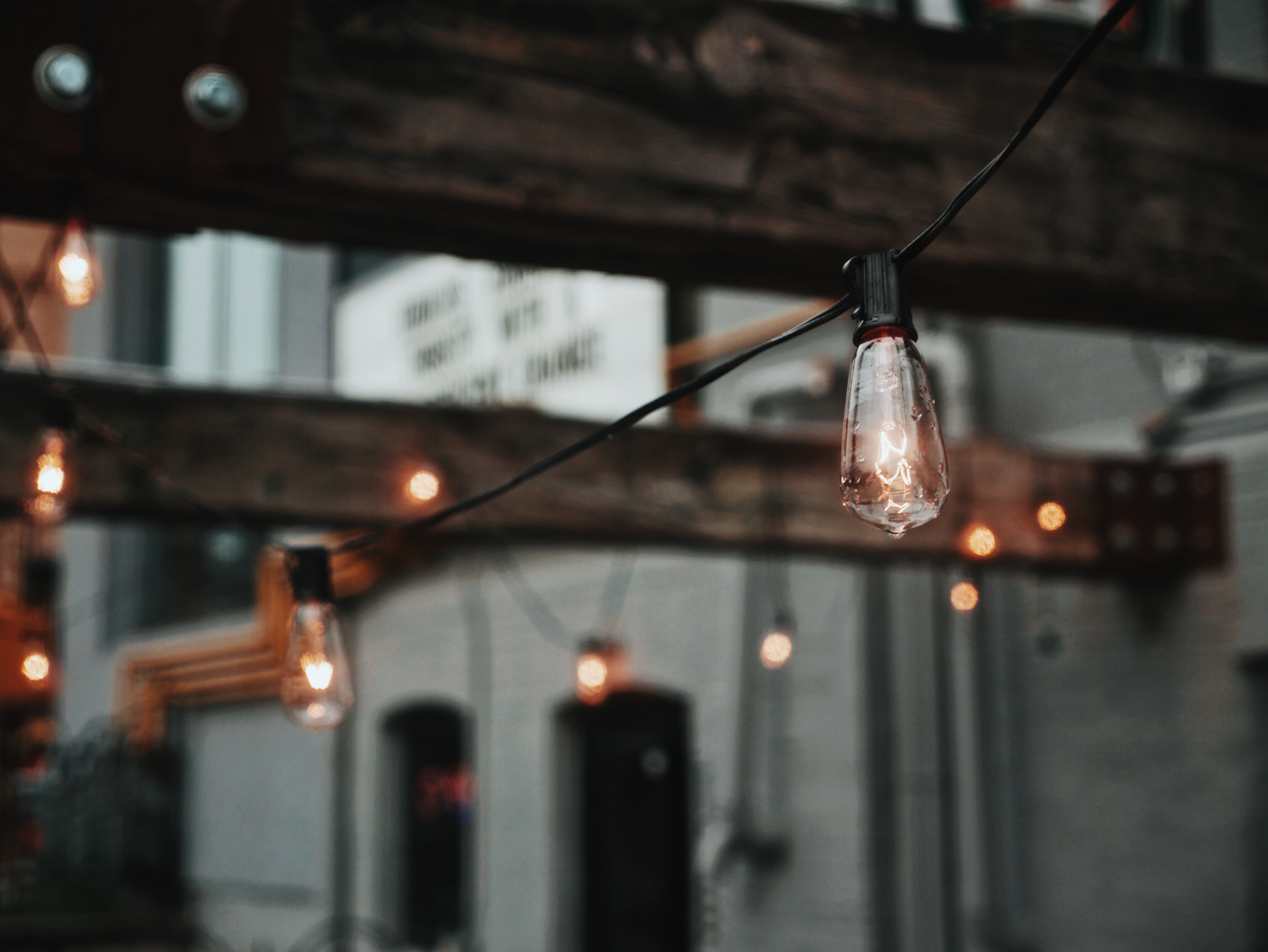 outdoor string light photo - is your electrical device CSA approved?