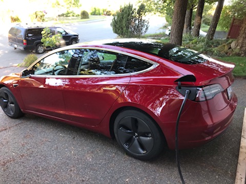 electric car charger installation